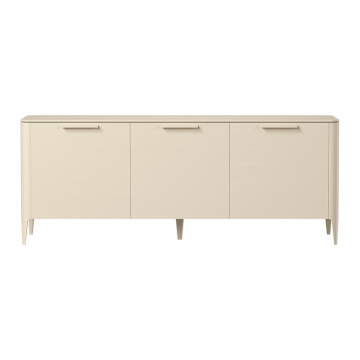 Тумба Type oak 3 двери ширина 180 см (молочный)