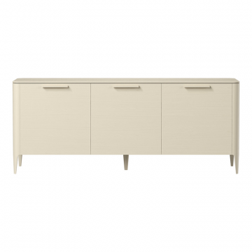 Тумба Type oak 3 двери ширина 180 см (молочный)