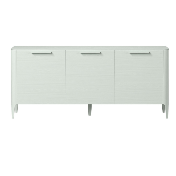 Тумба Type oak 3 двери ширина 160 см (белый)