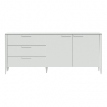 Тумба Type 3 ящика 2 двери L (белый)