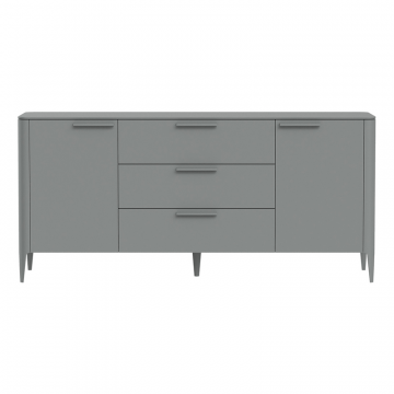 Тумба Type 2 двери 3 ящика (серый)