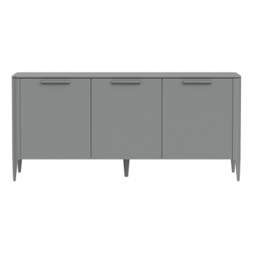 Тумба Type 3 двери ширина 160 см (серый)