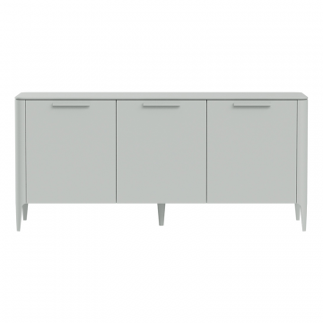 Тумба Type 3 двери ширина 160 см (светло-серый)