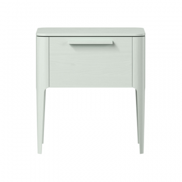 Тумба прикроватная Type oak 1 ящик (белый)