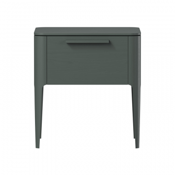 Тумба прикроватная Type oak 1 ящик (темно-серый)