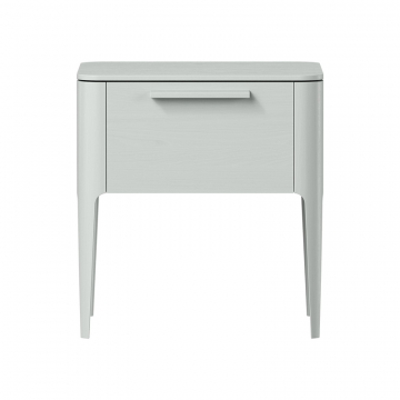 Тумба прикроватная Type oak 1 ящик (светло-серый)