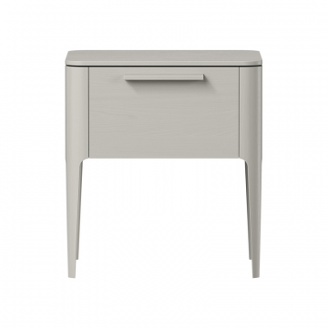 Тумба прикроватная Type oak 1 ящик (серо-бежевый)
