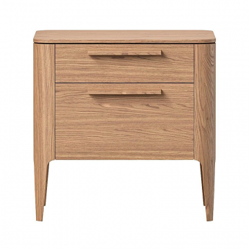 Тумба прикроватная Type oak 2 ящика ширина 50 см (натуральный дуб)