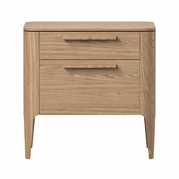 Тумба прикроватная Type oak 2 ящика ширина 50 см (натуральный дуб)