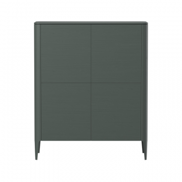 Шкаф Type oak 4 двери (темно-серый)