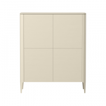 Шкаф Type oak 4 двери (молочный)