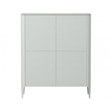 Шкаф Type oak 4 двери (светло-серый)