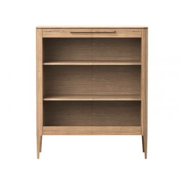 Витрина Type oak стеклянная высота 120 см (натуральный дуб)