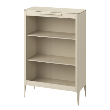 Витрина Type oak стеклянная высота 150 см (молочный)