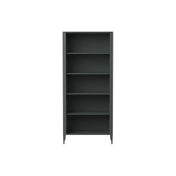 Стеллаж Type oak 200 см (темно-серый)