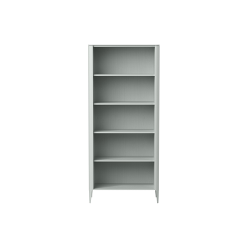 Стеллаж Type oak 200 см (светло-серый)
