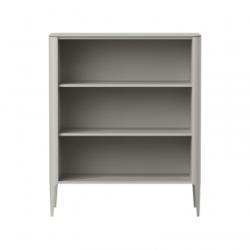Стеллаж Type oak 120 см (серо-бежевый)