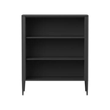 Стеллаж Type oak 120 см (черный)