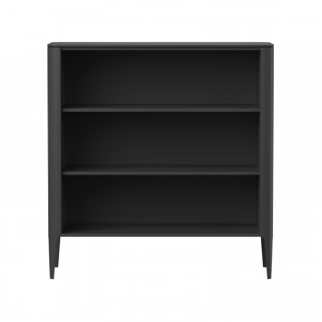 Стеллаж Type oak 120 см (черный)