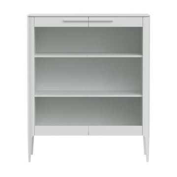 Витрина Type стеклянная высота 120 см (белый)