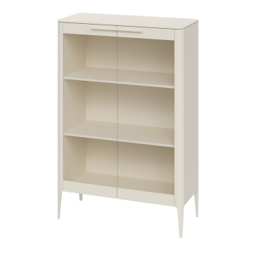 Витрина Type стеклянная высота 150 см (молочный)