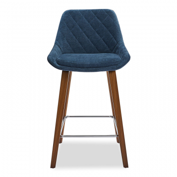 Стул полубарный Joan (65), темно-синий