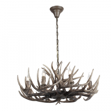 SL154.703.08 Люстра подвесная ST-Luce Серый E14 8*40W