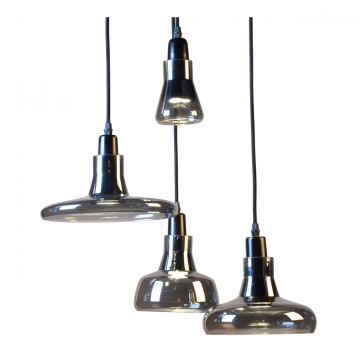 Светильник Boretto smoke glass