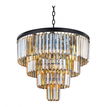 Люстра Odeon 3 rings amber