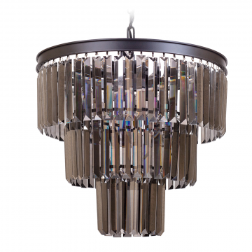 Люстра Odeon 3 rings smoke