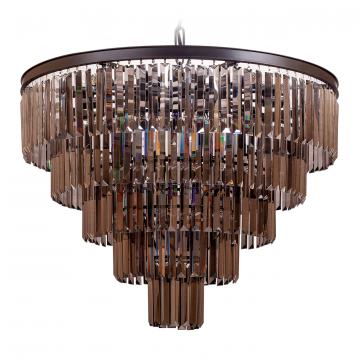 Люстра Odeon 5 rings smoke