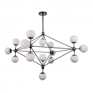 Люстра Modo 15 black+white