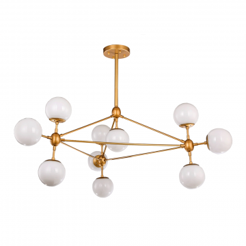 Люстра Modo 10 gold