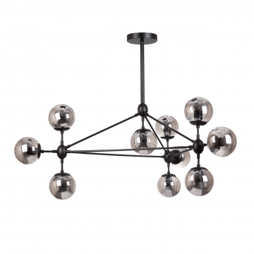 Люстра Modo 10 smoke glass