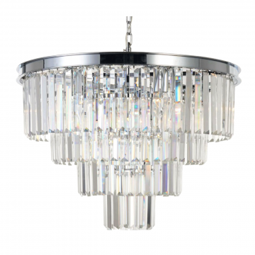 Люстра Odeon 4 rings Chrome