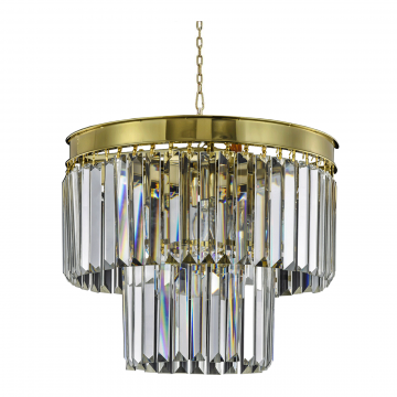 Люстра Odeon 2 rings gold