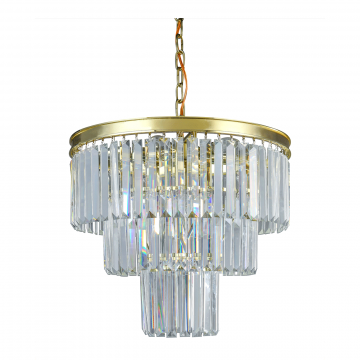 Люстра Odeon 3 rings gold