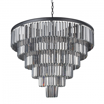 Люстра Odeon 6 rings smoke