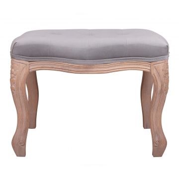 Банкетка Kina velvet gray