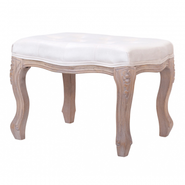 Дизайнерская банкетка Kina Velvet Beige