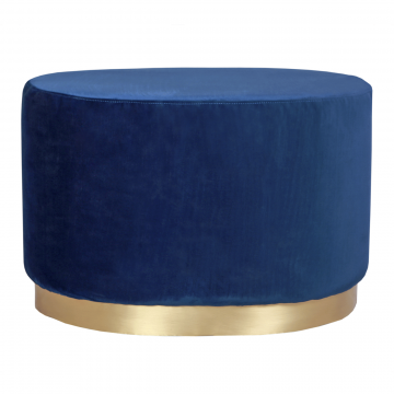 Пуф Topper oval blue
