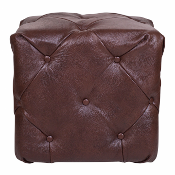 Пуф Amrit brown leather