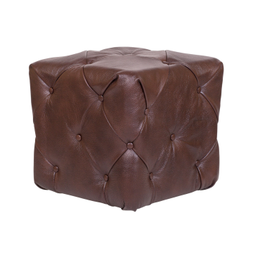 Пуф Amrit brown leather