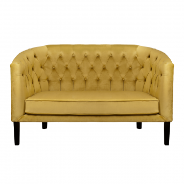 Диван Harry gold (Двухместный)