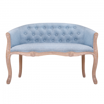 Диван Kandy double light blue (Двухместный)