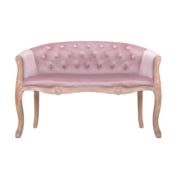Диван Kandy double pink velvet (Двухместный)