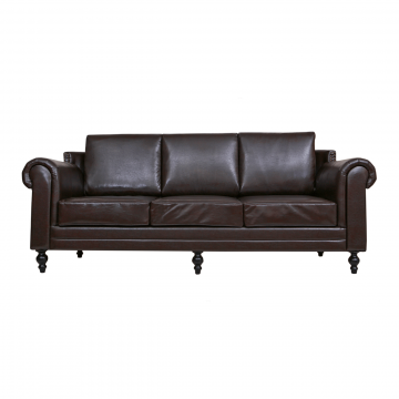 Диван 4-местный Toren brown (Эко-кожа)