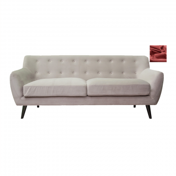 Диван 3-местный Albert 3 (Красный)