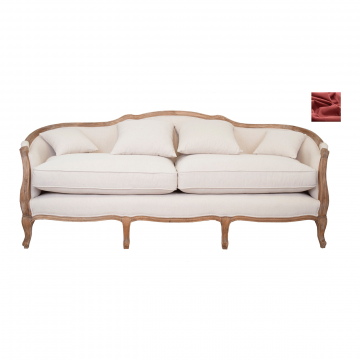 Диван 3-местный Darcy 3 (Красный)