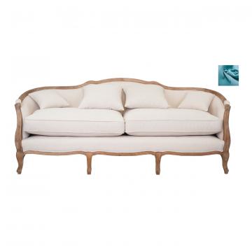 Диван 3-местный Darcy 3 (Голубой)